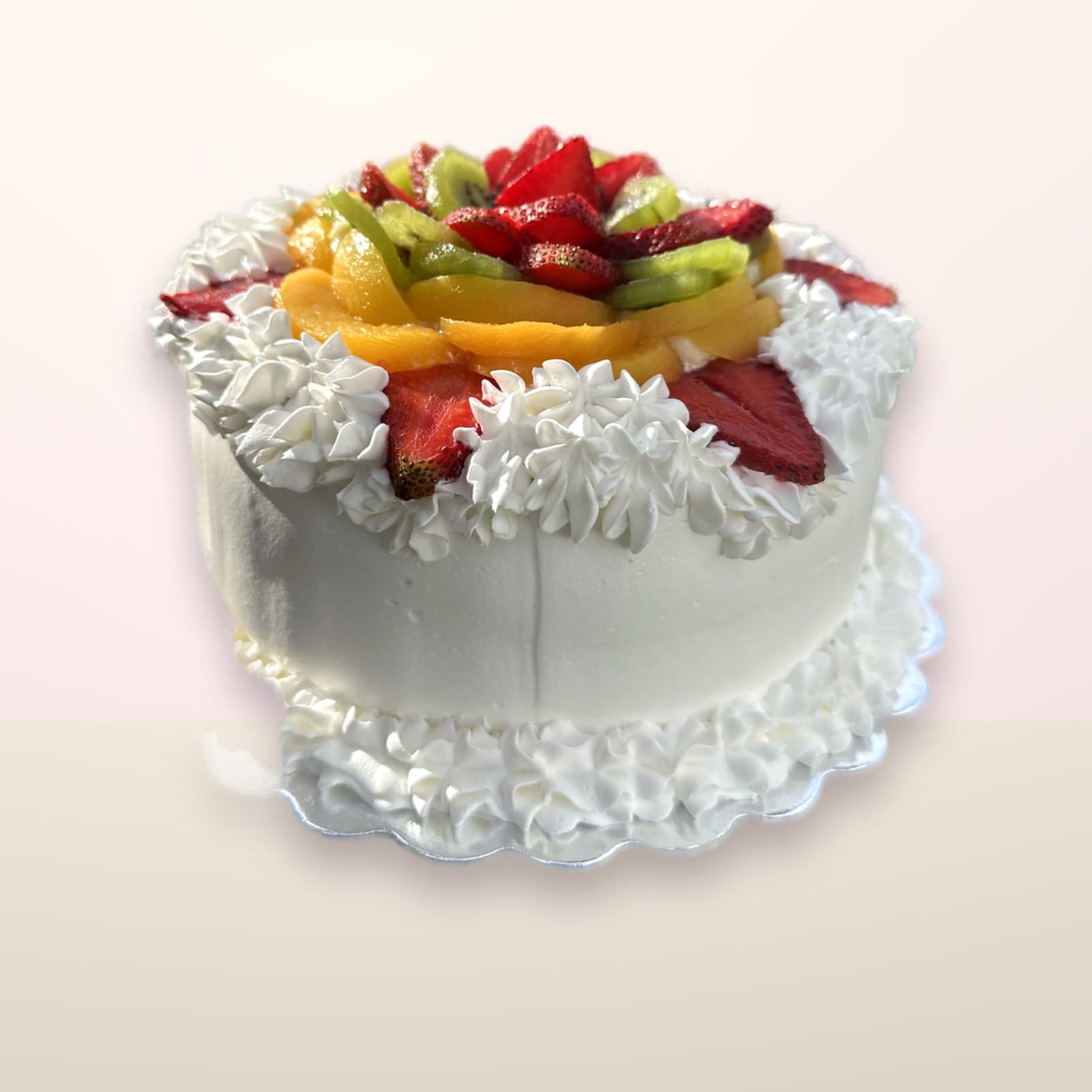Torta con frutas Con Frutas y Crema
